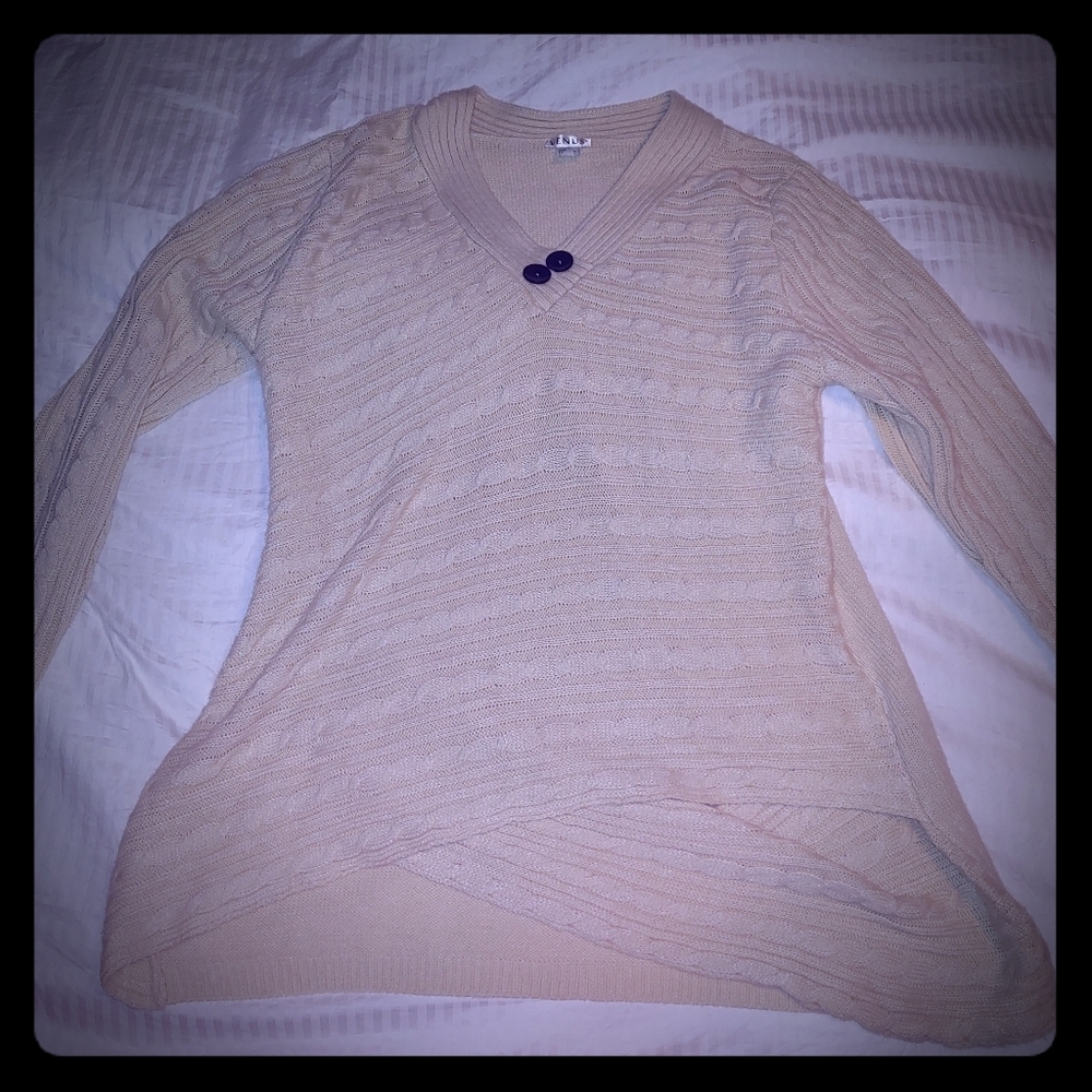 Venus cream coloured slimming sweater size 1X